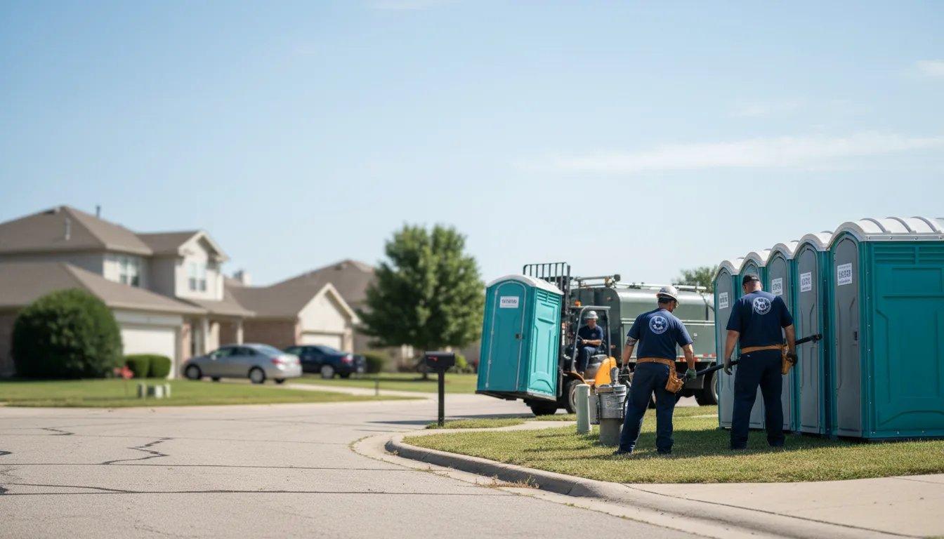 Porta Potty Rental in Chagrin Falls, OH near me